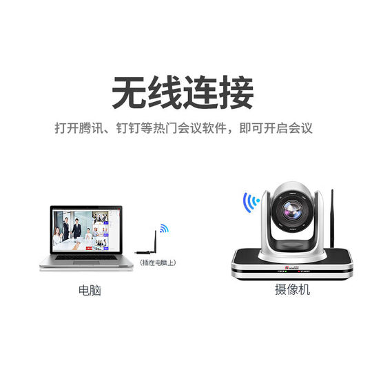 Cámara de videoconferencia inalámbrica Hongshidao