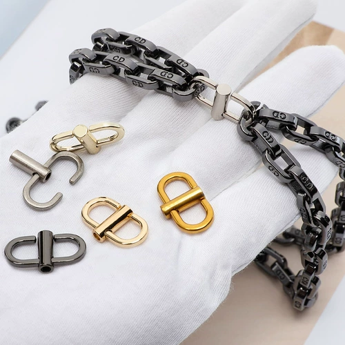 Высококлассная сумка, аксессуар для сумки, цепь, замок, рюкзак, цепочка