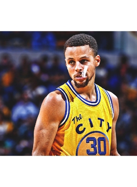 海报NBA篮球明星库里勇士队海报