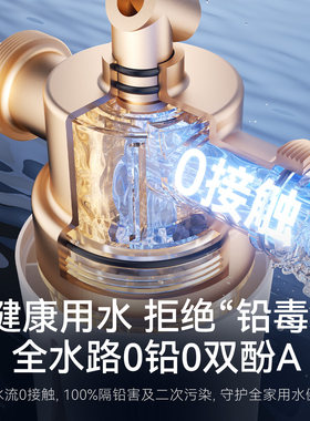荣事达前置过滤器家用全自动清洗防爆防冻反冲洗大流量前置净水器