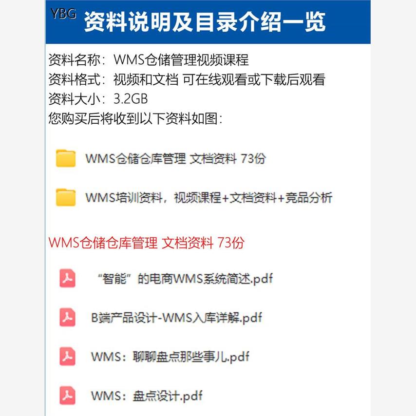 WMS仓储管理视频课程产品经理培训业务流程功能设计库存盘点案例 - 图0