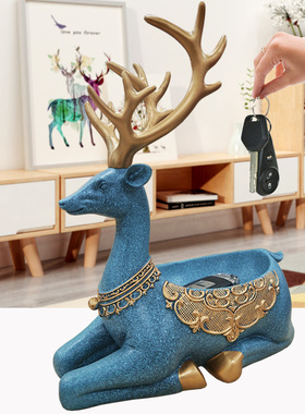 入户钥匙收纳盒创意轻奢招财