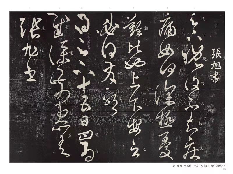 【4开】历代草书书法字帖法书发帖古代淳化阁帖大观太清楼帖名家王羲之怀素王铎倪元璐张旭狂草黄庭坚徐渭董其昌范本临摹临习书籍