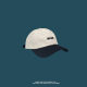 2022 trendy brand stitching two-color baseball cap couple versatile