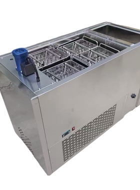 浩商用冰棍机网红雪糕机手工水果贴片夹心冰棒机四模双模带脱水槽