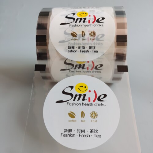 珍珠奶茶原料及设备 奶茶专用膜 值得一尝封口膜 塑料封杯膜促销 - 图0