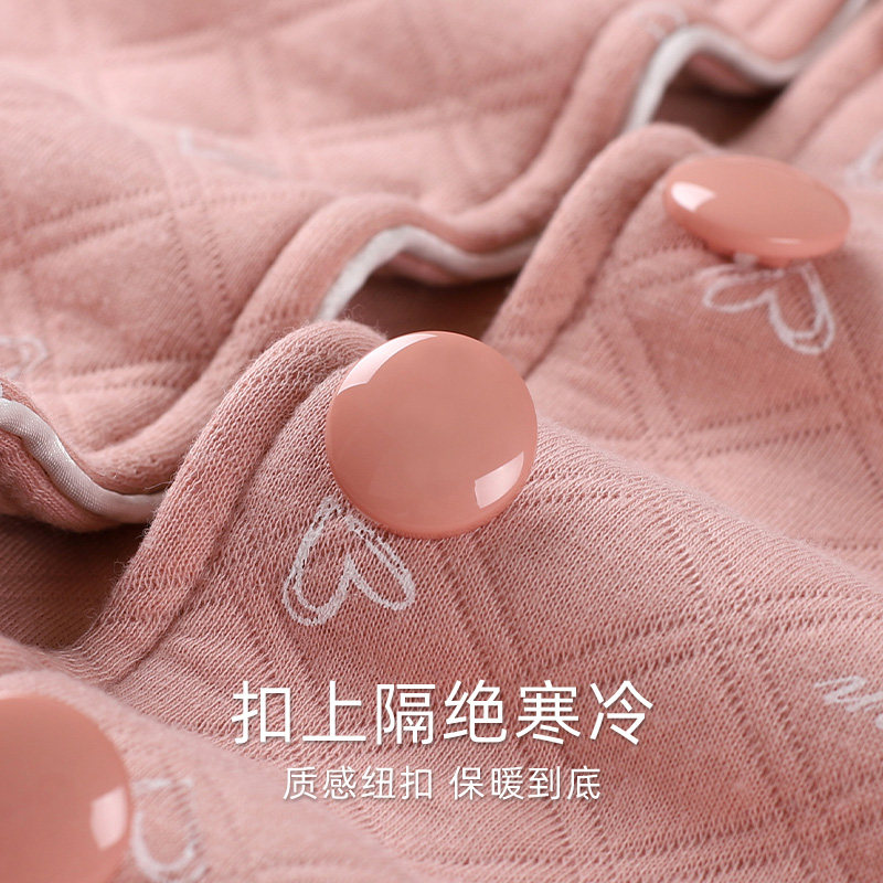 芬腾可安空气棉睡衣女士秋冬纯棉夹层加厚大码夹棉家居服套装冬天,淘宝优惠券,粉丝福利购,淘宝优惠卷