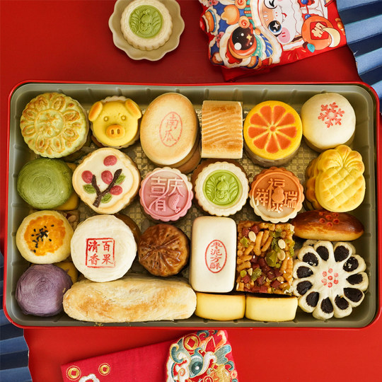 Authentic Beijing Daoxiangcun Jingba pastry gift box