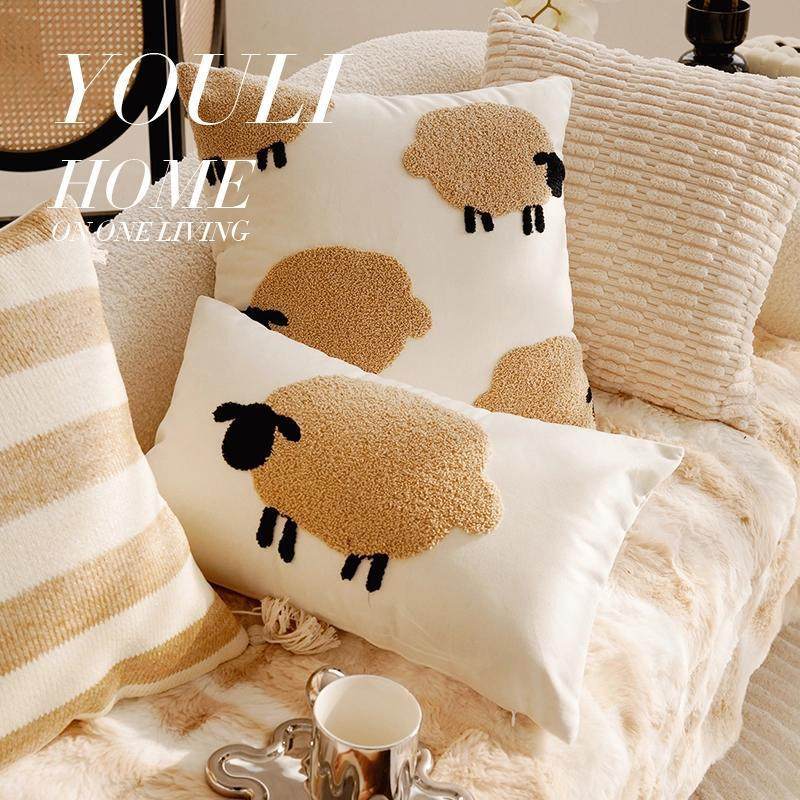 法式感客厅沙发飘窗靠枕抱枕轻奢靠垫含芯橘色中古战马抱枕套,淘宝优惠券,粉丝福利购,淘宝优惠卷