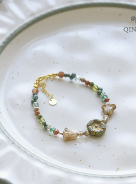 女捷克珠复古原创设计