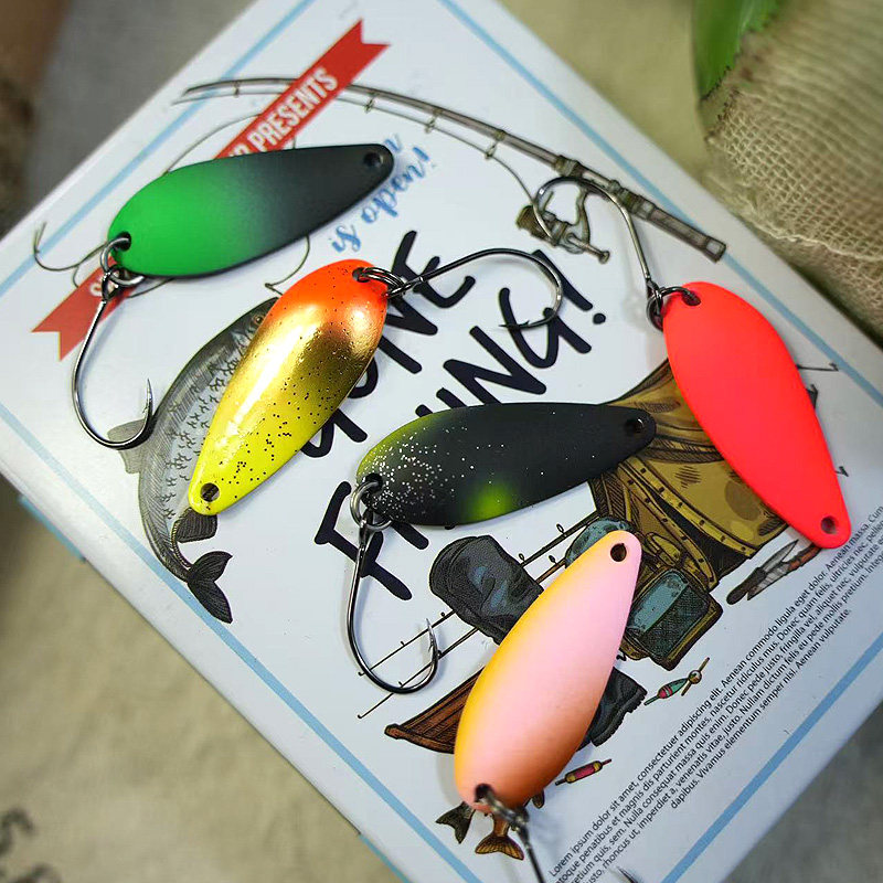 微物纯铜金属勺型瓜子亮片假饵 3cm2g浅水溪流翘嘴马口鳟鱼路亚饵,淘宝优惠券,粉丝福利购,淘宝优惠卷