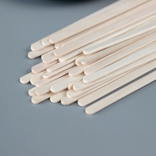 木质 速溶咖啡搅拌棒一次性咖啡棒搅拌棍短柄咖啡勺茶木棒140*6*2 - 图2