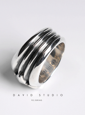 david全手工纯银S925INS船锚