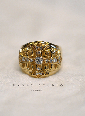 david纯手工22k真金黄金真金真钻
