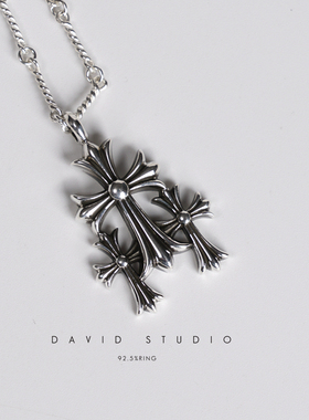 davidS925纯银纯银竹节链