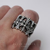 Davidstudio925 sterling silver cross ring