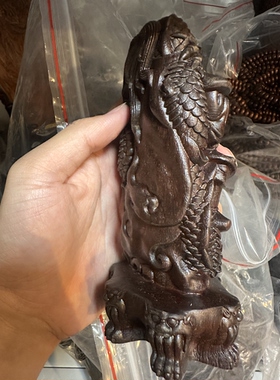 沉香木雕刻关公摆件实木关帝圣君神像纯木关羽关二爷佛像开业送礼