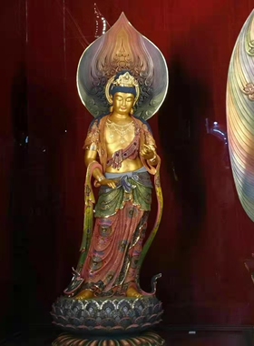 东方三圣玻璃钢药师佛