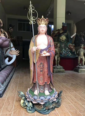 有缘玻璃钢祝福中式寺院