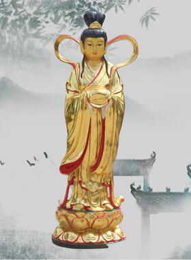 金童玉女佛像善财童子龙女