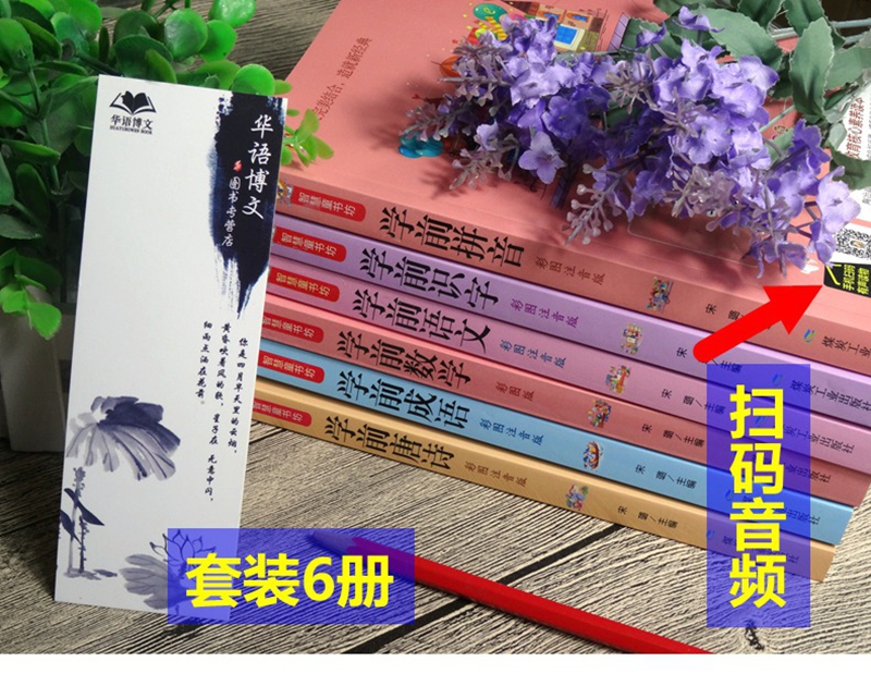 6册3-8岁幼小衔接教材全套学前班学前数学语文学拼音识字唐诗成语幼小衔接入学准备一日一练学前班大班升一年级幼升小儿园教材书籍 - 图0