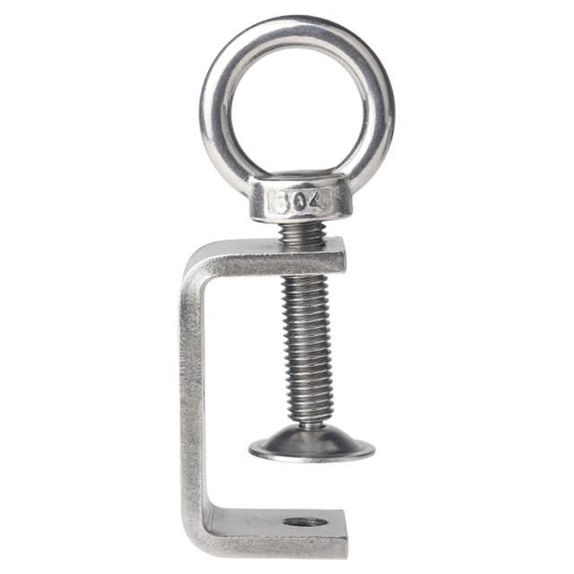 304 stainless steel tiger clip tube square u type c type fixing fixture clamp clamp clamp fastener clamp clamp clamp