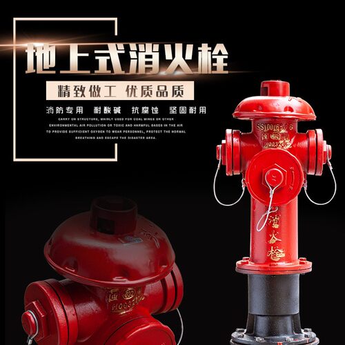 SS100/65-1.6室外地上消火栓/地上栓/室外消防栓室外栓/消防柱 - 图1