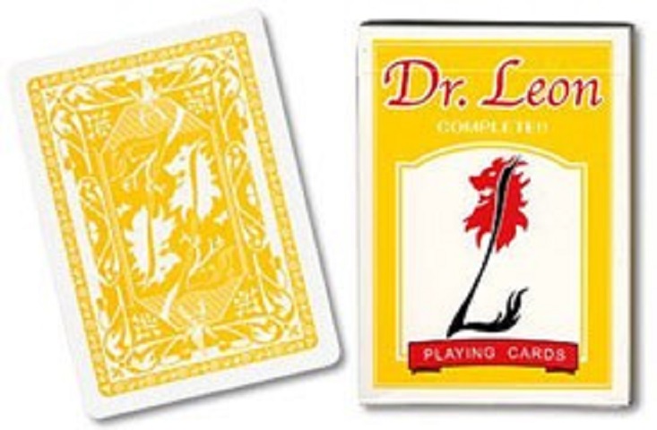 CKB纸牌 Dr.Leon红黑套装（USPCC）花切收藏扑克-图1