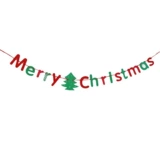 Периодресный флаг ткани, Merryc Cheistmas Letter