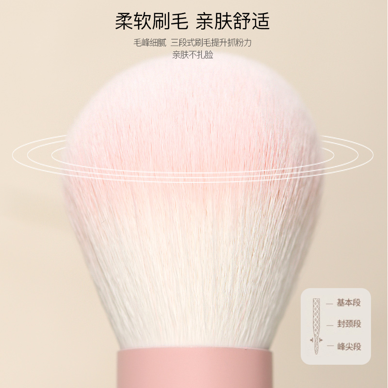 蜜桃化妆刷套装全套正品工具刷子 duesi蝶语诗化妆刷