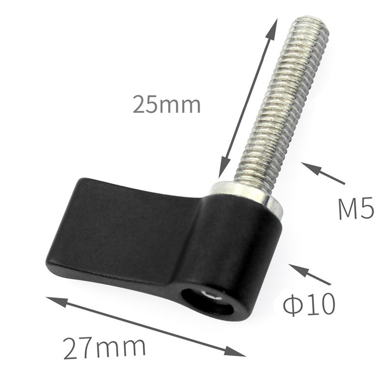 飞超摄影L型手拧螺丝M4M5M6相机螺丝1/4单反相机可调节手拧螺丝-图0