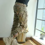 Модные тактические дорожные штаны, свободный прямой крой, облегающий крой