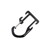 Южная Корея импортировал WJ Алюминиевый сплав быстро висящий вудзин пряжка Ультра -светлый тактический металлический крючок крючок быстро разборка