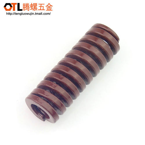 模具弹簧 矩形弹簧 TB茶色加重负荷 TB8/10/12/14/16/18/20/22-40 - 图2