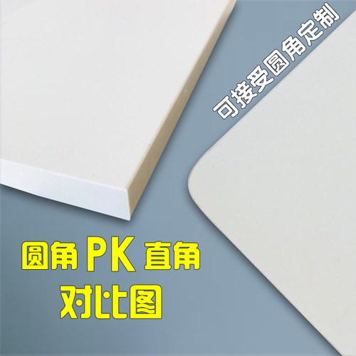 木板定制一字隔板墙上隔板机顶盒搁板衣柜层板长方形收纳简约创意 - 图1