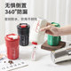 Mingjue coffee cup stainless steel thermal insulation portable