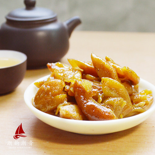 蜂蜜鸡心无核黄皮豉无籽山黄皮果干大粒肉厚果脯蜜饯潮州三宝手信 - 图0