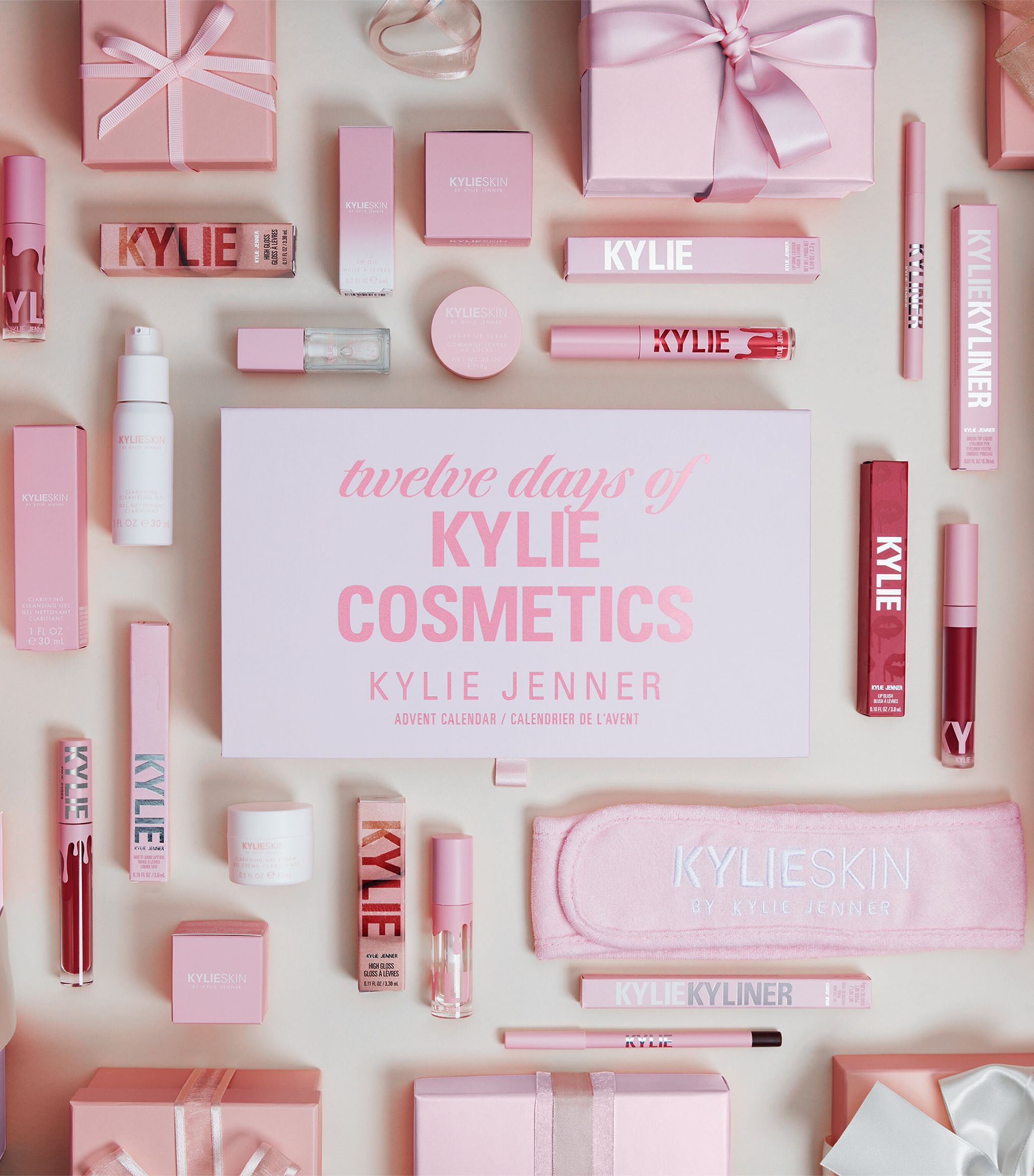 Kylie2023圣诞限量倒数日历Twelve Days of Kylie Beauty - 图0