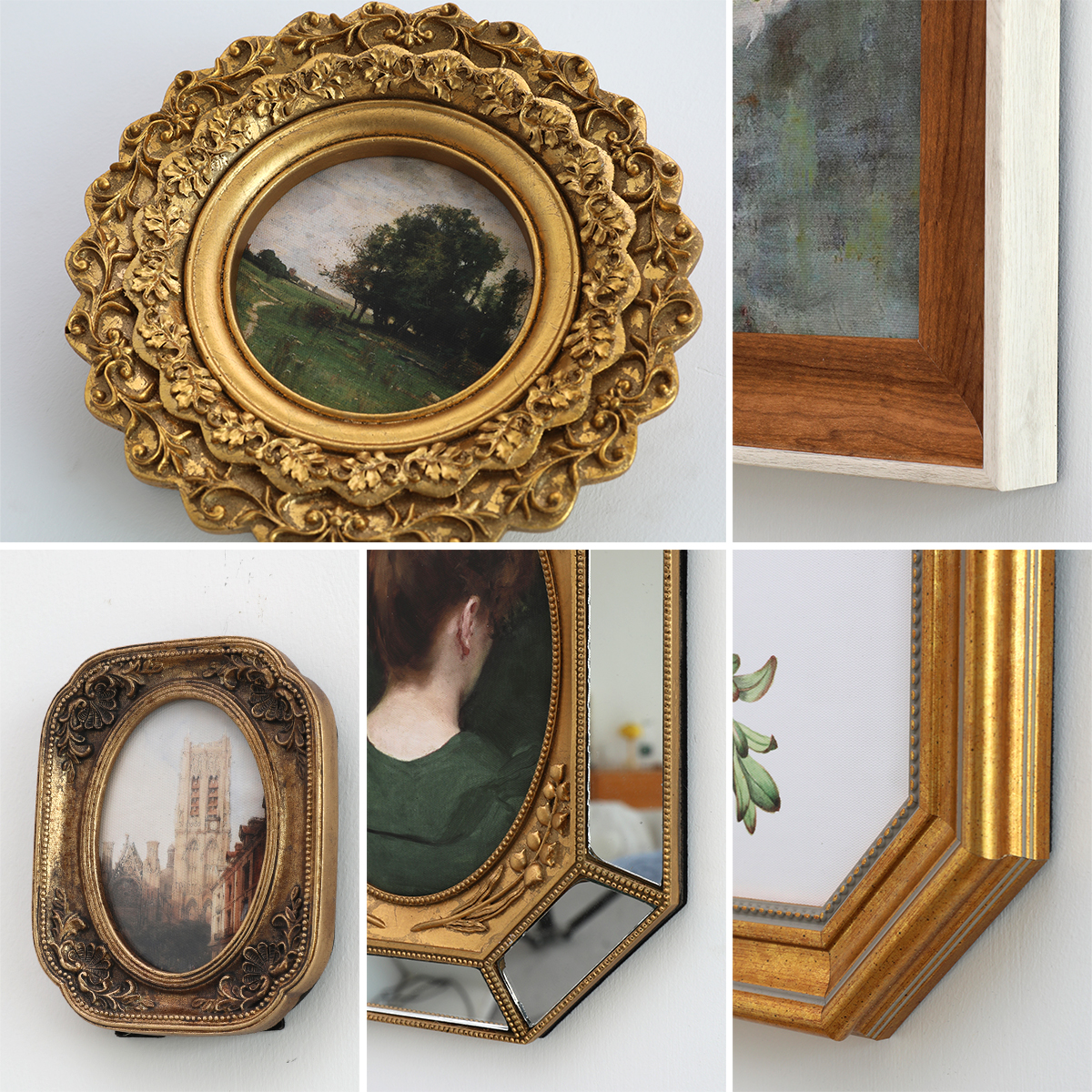 斯柏达法式复古客厅装饰画沙发背景墙挂画轻奢高级感卧室床头壁画 - 图3