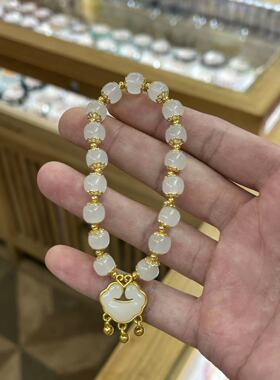 杭州灵隐平安锁手串手链