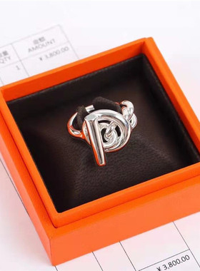 高端品质粗版猪鼻戒指女925银