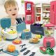 Children's kitchen set baby simulation cooking and playing house