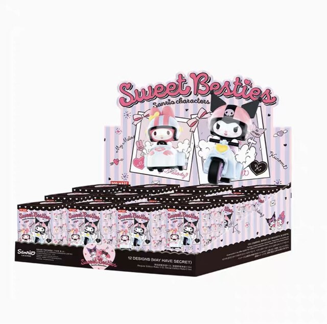 POPMART Bubble Mart Sanrio Family Bestie Sweetheart Series Blind Box Cromi Melody Figure