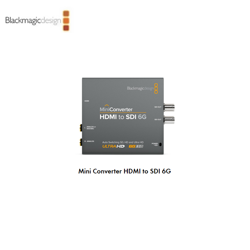 BMD blakmagic Mini Converter HDMI to SDI 6G 4K视频转换器盒-图3