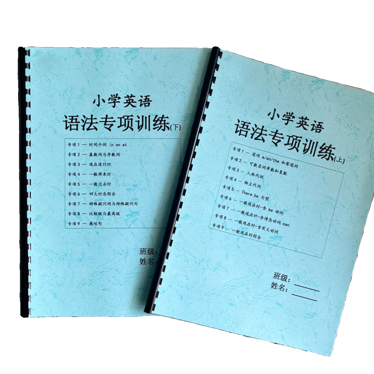 小学英语语法专项训练题作业本大全18大语法知识点总结归纳讲义 - 图3