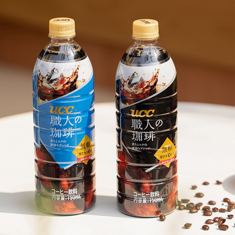 UCC悠诗诗冰美式黑咖啡职人咖啡即饮咖啡液大瓶装饮料原液速溶瓶 - 图0