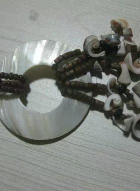 欧美饰品造型独特民族风贝壳项链