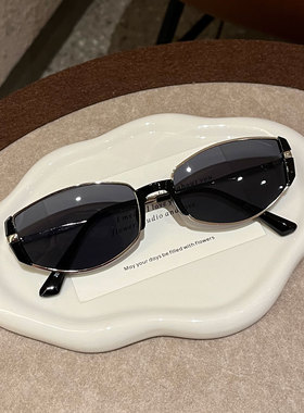 复古小棕镜2025新款猫眼墨镜女款防紫外线UV400茶色太阳镜高级感