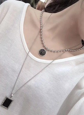 项链长款欧美学生ins配饰吊坠