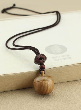 复古\项链可打开香丸盒子毛衣链